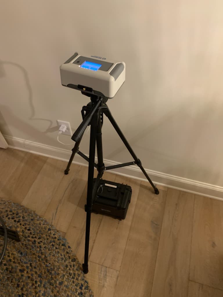 A Cook's Radon certified radon test.