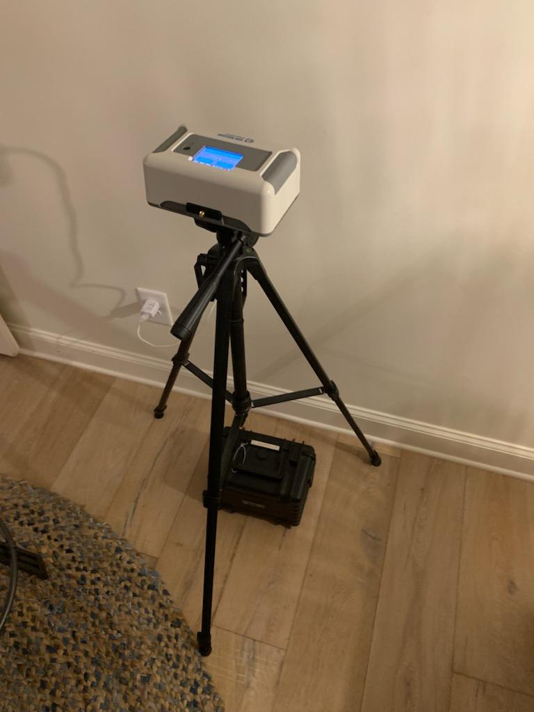 A Cook's Radon certified radon test.